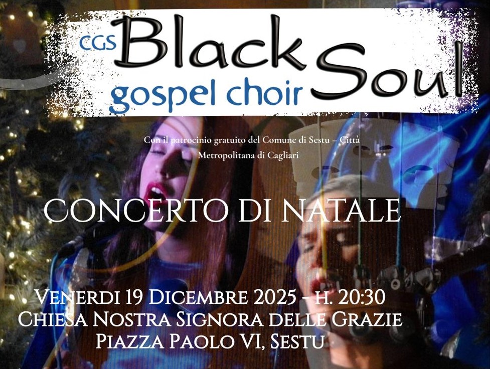 locandina black soul gospel choir